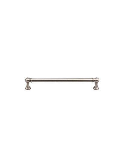 Kara Cabinet Pull - 7 9/16 inch Center-to-Center in Satin Nickel.
